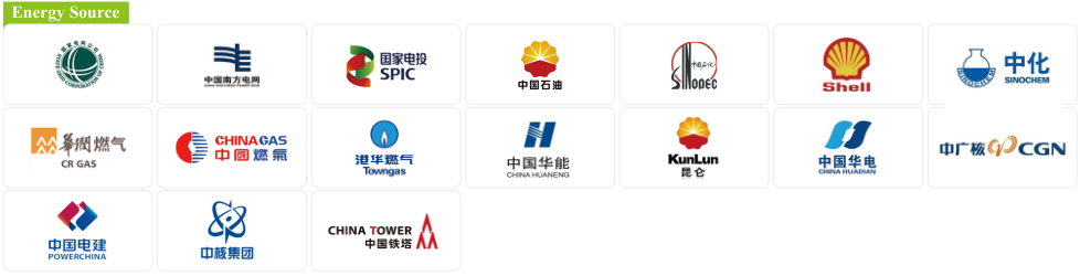 Original energy brand logo panel from TELD’s brochure