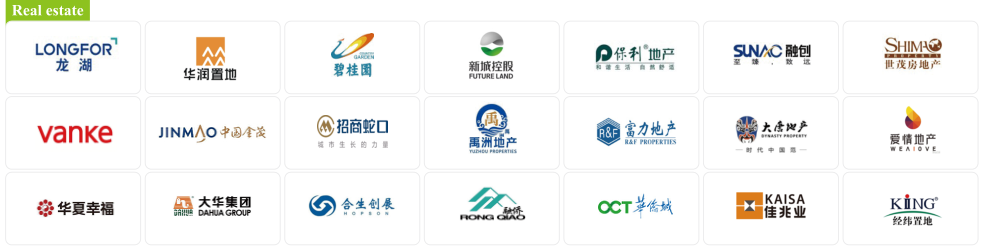 Original real estate brand logo panel from TELD’s brochure