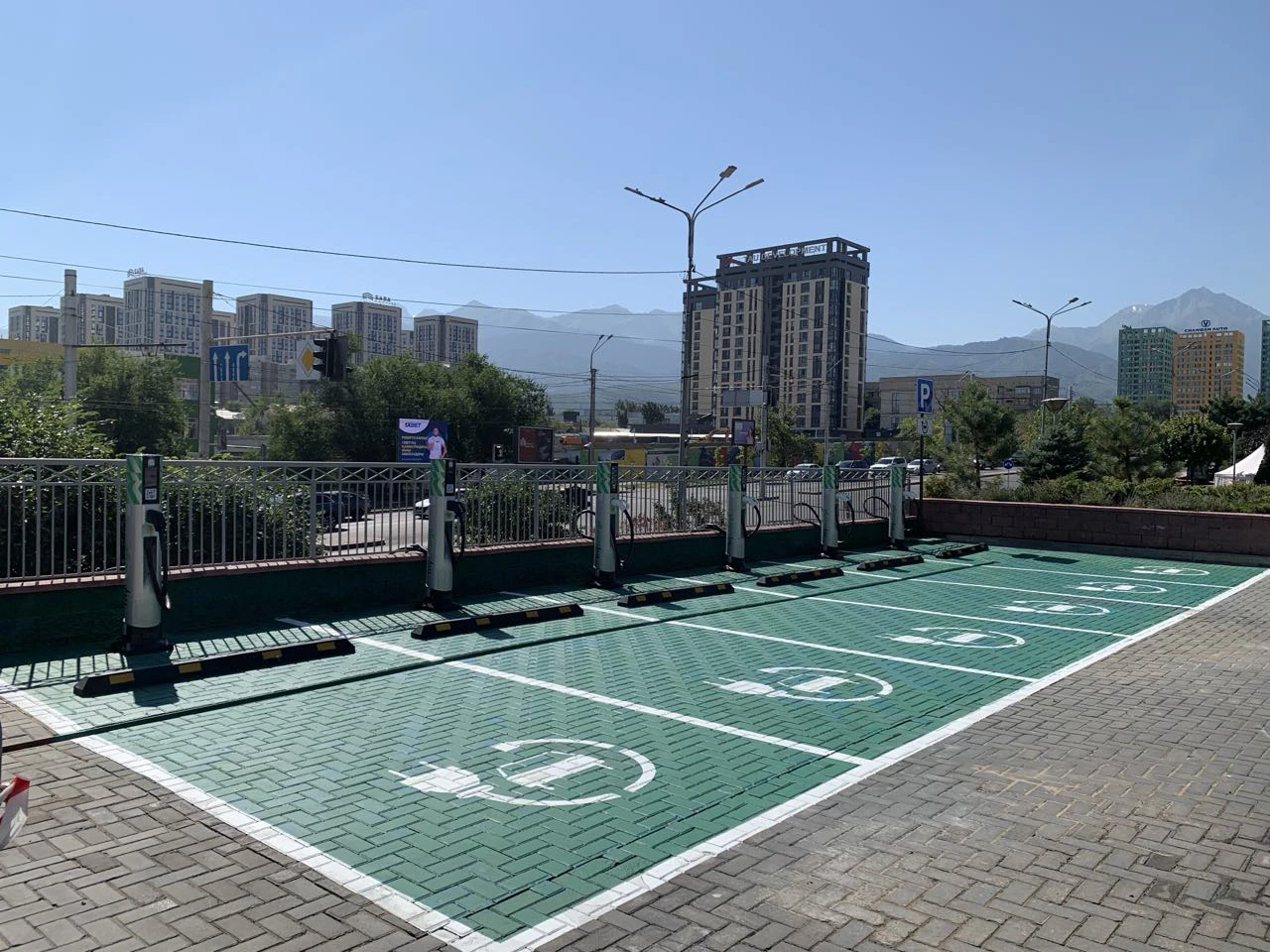TELD brochure reference: Public fast charging station, Kazakhstan
