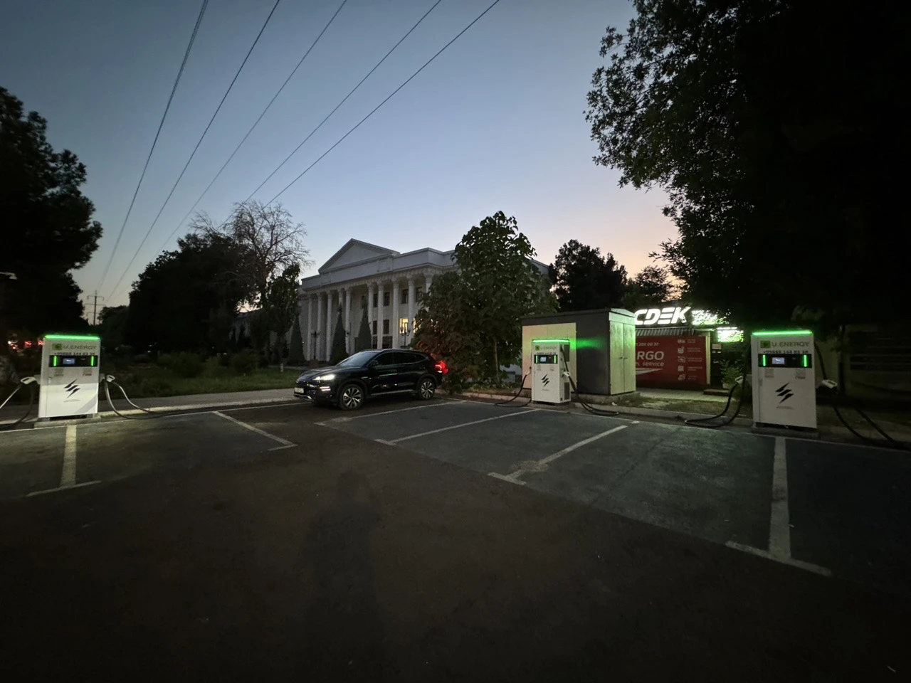 TELD brochure reference: Public fast charging station, Uzbekistan